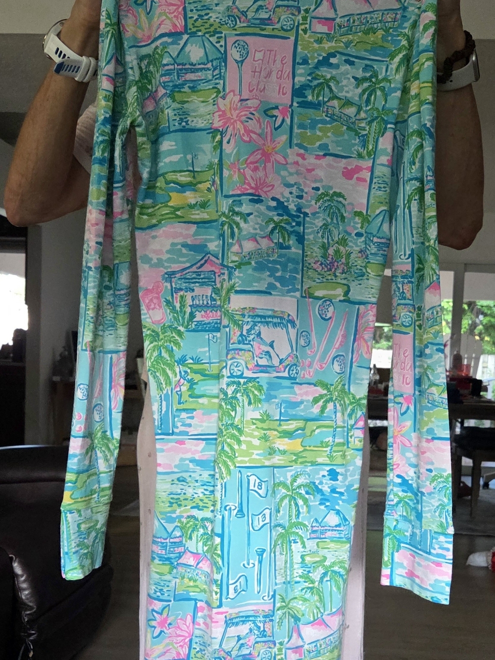 Lilly Pulitzer Dress Pink, Blue & Green